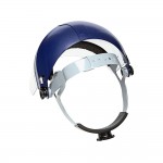 3M 82782-00000 H8A Blue Thermoplastic Ratchet Headgear with Clear Propionate Faceshield 3M 82782-00000 H8A Blue Thermoplastic Ratchet Headgear with Clear Propionate Faceshield