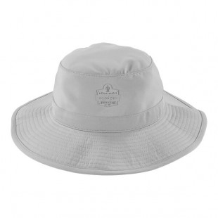 Ergodyne Chill-Its 8939 Gray Evaporative Cooling Bucket Hat 12666 Ergodyne Chill-Its 8939 Gray Evaporative Cooling Bucket Hat 12666