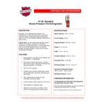 Buckeye 10 lb. Standard Dry Chemical Fire Extinguisher with Wall Mount - Rechargeable Untagged - UL Rating 40-B:C Buckeye 10 lb. Standard Dry Chemical Fire Extinguisher with Wall Mount - Rechargeable Untagged - UL Rating 40-B:C