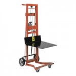 Wesco Industrial Products 750 lb. 2-Wheel Steel Winch Pedalift with 20