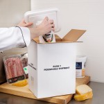 Nordic TL-8612K Insulated Shipping Box with Polystyrene Cooler 8