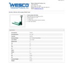 Wesco Industrial Products 278142 CPII Lowboy Pallet Truck with 21
