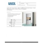 Lavex Stainless Steel C-Fold / Multifold Recessed Paper Towel Dispenser with 2 Gallon Waste Receptacle Lavex Stainless Steel C-Fold / Multifold Recessed Paper Towel Dispenser with 2 Gallon Waste Receptacle