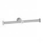 Bobrick Fino B-9547 Surface-Mounted Stainless Steel Double Roll Toilet Tissue Holder with Satin Finish Bobrick Fino B-9547 Surface-Mounted Stainless Steel Double Roll Toilet Tissue Holder with Satin Finish