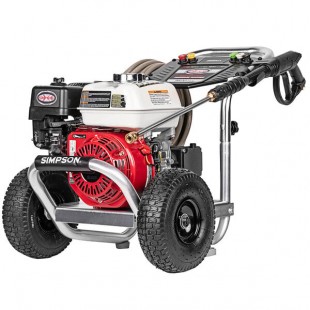 Simpson 60689 Aluminum Series Pressure Washer with Honda Engine and 35' Hose - 3,600 PSI; 2.5 GPM Simpson 60689 Aluminum Series Pressure Washer with Honda Engine and 35' Hose - 3,600 PSI; 2.5 GPM