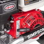 Simpson 60689 Aluminum Series Pressure Washer with Honda Engine and 35' Hose - 3,600 PSI; 2.5 GPM Simpson 60689 Aluminum Series Pressure Washer with Honda Engine and 35' Hose - 3,600 PSI; 2.5 GPM