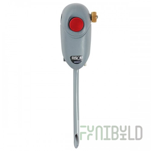 Dema Fusion One Manual Bottle Filling Chemical Dispenser with Action Gap and Red Push Button - 1.0 GPM