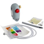 Dema Fusion One Manual Bottle Filling Chemical Dispenser with Action Gap and Red Push Button - 1.0 GPM Dema Fusion One Manual Bottle Filling Chemical Dispenser with Action Gap and Red Push Button - 1.0 GPM
