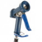 T&S B-7212-05 15' Open Epoxy Coated Steel Hose Reel with Front Trigger Water Gun T&S B-7212-05 15' Open Epoxy Coated Steel Hose Reel with Front Trigger Water Gun