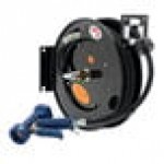 Equip by T&S 5HR-222-12 25' Open Hose Reel with Front Trigger Water Gun