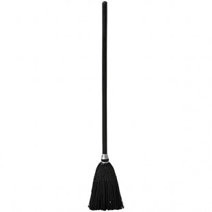 Rubbermaid® FG253600BLA Executive Series Black Wood Handle Lobby Broom