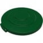 Carlisle 84101109 Bronco 10 Gallon Green Flat Round Trash Can Lid Carlisle 84101109 Bronco 10 Gallon Green Flat Round Trash Can Lid