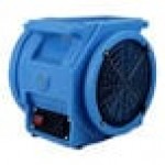 PURAERO PA-250-HS-AF-BL Blue High-Speed Compact Axial Air Mover - 1,050 CFM, 115V