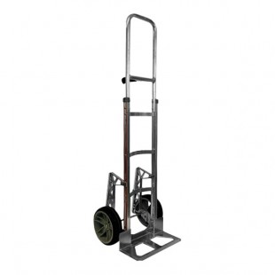 B&P Manufacturing Liberator 600 lb. Curved Back Hand Truck with Single-Pin Square-Loop Handle, 10