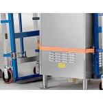 Lavex 3,950 lb. 2-Piece Blue Hydraulic Steel Equipment / Furniture Mover Lavex 3,950 lb. 2-Piece Blue Hydraulic Steel Equipment / Furniture Mover