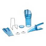 San Jamar SI5000 Saf-T-Ice Ice Scoop Holder with 6-10 oz. Ice Scoop San Jamar SI5000 Saf-T-Ice Ice Scoop Holder with 6-10 oz. Ice Scoop