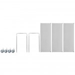 Regency Stainless Steel Three Shelf Utility Cart - 18