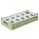 Vollrath 52684 Signature Full-Size Light Green 25-Compartment 2 13/16