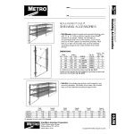 Metro 9976C Erecta Double Wall Mount Bracket