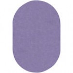 Joy Carpets Kid Essentials Just Kidding 6' x 9' Seafoam Oval Area Rug