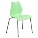 Flash Furniture RUT-288-BK-GG Hercules Black Stack Chair with Lumbar Support Flash Furniture RUT-288-BK-GG Hercules Black Stack Chair with Lumbar Support