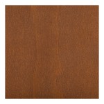 Lancaster Table & Seating Clear Coat Finish Cross Back Chair with Antique Walnut Wood Seat - Detached Seat