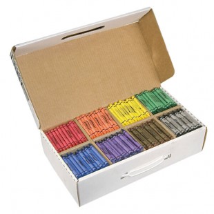 Prang 32350 800 Assorted Soy Crayons Prang 32350 800 Assorted Soy Crayons