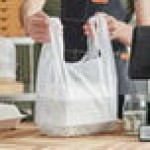 Choice 1/8 Small Size White Unprinted Standard-Duty T-Shirt Bag - 1,000/Case Choice 1/8 Small Size White Unprinted Standard-Duty T-Shirt Bag - 1,000/Case