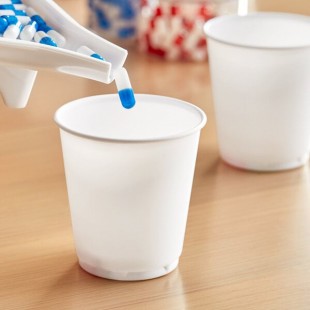 Solo 3 oz. White Plastic Refill Cup - 1,800/Case Solo 3 oz. White Plastic Refill Cup - 1,800/Case