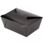 Fold-Pak 04BPEARTHM Bio-Plus-Earth Kraft Microwavable Paper #4 Take-Out Containers 7 3/4