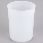 Placon 128 oz. Translucent Round Deli Container - 100/Case