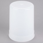 Placon 128 oz. Translucent Round Deli Container - 100/Case