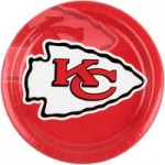 Creative Converting 659516 Kansas City Chiefs 2-Ply Beverage Napkin - 192/Case Creative Converting 659516 Kansas City Chiefs 2-Ply Beverage Napkin - 192/Case