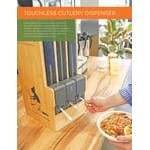 World Centric PLA Knife Refill Sleeve for World Centric Touchless Cutlery Dispenser - 100/Pack