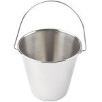 American Metalcraft SSP35 Mini Stainless Steel Pail - 3 1/2