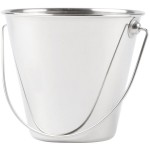 American Metalcraft SSP35 Mini Stainless Steel Pail - 3 1/2