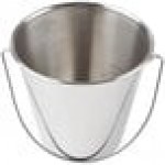 American Metalcraft SSP35 Mini Stainless Steel Pail - 3 1/2