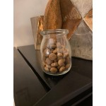 American Metalcraft 4 oz. Round Glass Jar
