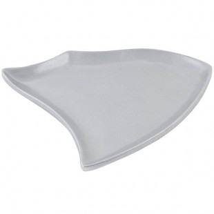 Bon Chef 70004P Futura 38 oz. Pewter-Glo Cast Aluminum Platter Bon Chef 70004P Futura 38 oz. Pewter-Glo Cast Aluminum Platter