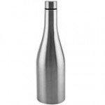 Franmara Apollo 26 oz. Black Stainless Steel Chardonnay Wine Bottle Franmara Apollo 26 oz. Black Stainless Steel Chardonnay Wine Bottle