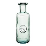 TableCraft Authentic 6630 1 Liter Recycled Green Glass Apothecary Bottle / Carafe
