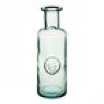 TableCraft Authentic 6630 1 Liter Recycled Green Glass Apothecary Bottle / Carafe