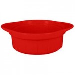 RAK Porcelain Chef's Fusion 1 oz. Ember Red Porcelain Double Ramekin - 12/Case RAK Porcelain Chef's Fusion 1 oz. Ember Red Porcelain Double Ramekin - 12/Case