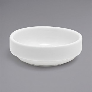 Front of the House Monaco 1.5 oz. Bright White Round Porcelain Ramekin - 24/Case Front of the House Monaco 1.5 oz. Bright White Round Porcelain Ramekin - 24/Case