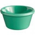 Acopa Foundations 4 oz. Green Smooth Melamine Ramekin - 12/Case