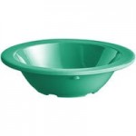 Acopa Foundations 4 oz. Green Smooth Melamine Ramekin - 12/Case
