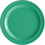 Acopa Foundations 4 oz. Green Smooth Melamine Ramekin - 12/Case