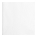 Choice White Customizable Linen-Feel 1/4 Fold Beverage Napkin 10