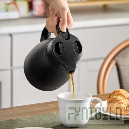 Zojirushi SH-HC10-BM 34 oz. Matte Black Stainless Steel-Lined Vacuum Carafe