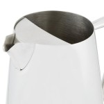 Vollrath 46206 Triennium 73.6 oz. Mirror-Finished Stainless Steel Water Pitcher with Ice Guard
